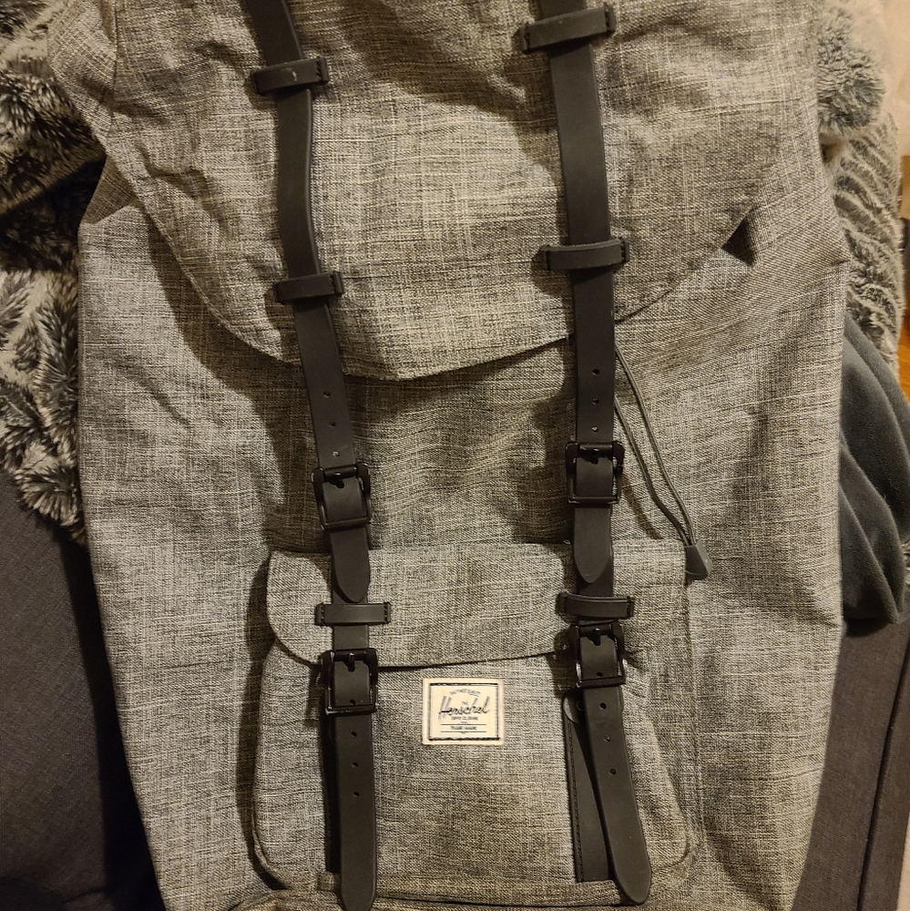 Herschel gray large backpack